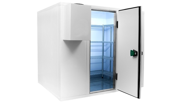 Kühlzelle, Kühlhaus, Kühlraum BxTxH: 1200x1500x2010 mm, inklusive Huckepack Kühlaggregat